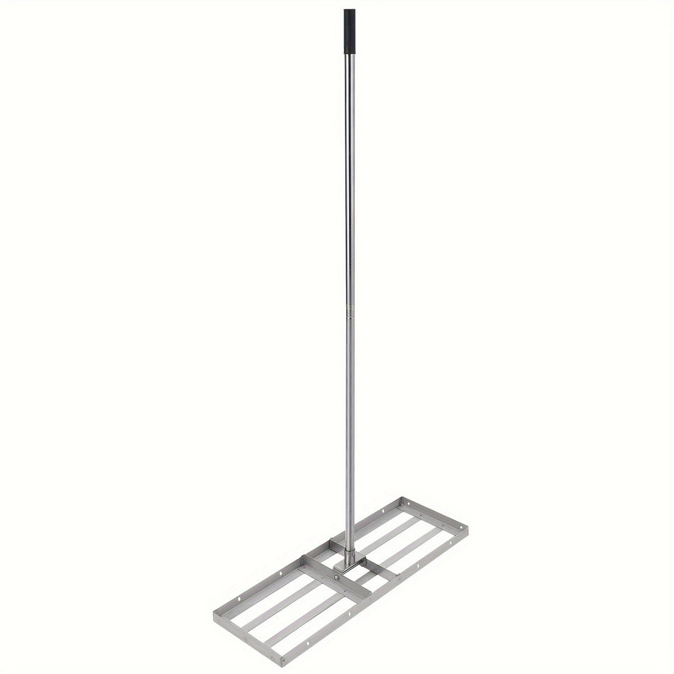 1 Iron Land Leveler Hand Push Stainless Steel 36 Inches