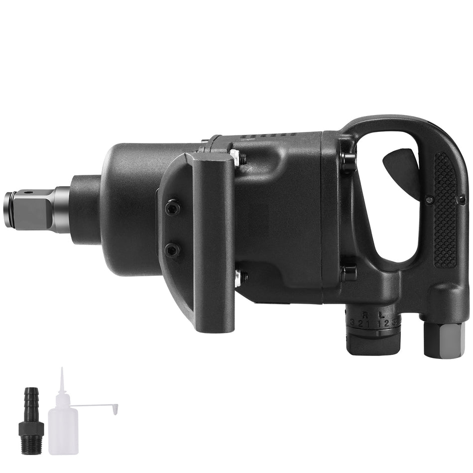 1 Inch Air Impact Wrench   Up To 2730 Ft Lbs Torque Lightweight With Dual Handles For Heavy Duty Repairs Maintenance