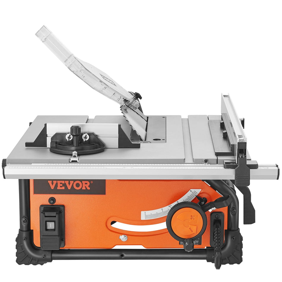 10 Table Saw Electric Cutting Machine 4500Rpm 25 In Rip Capacity Woodwork