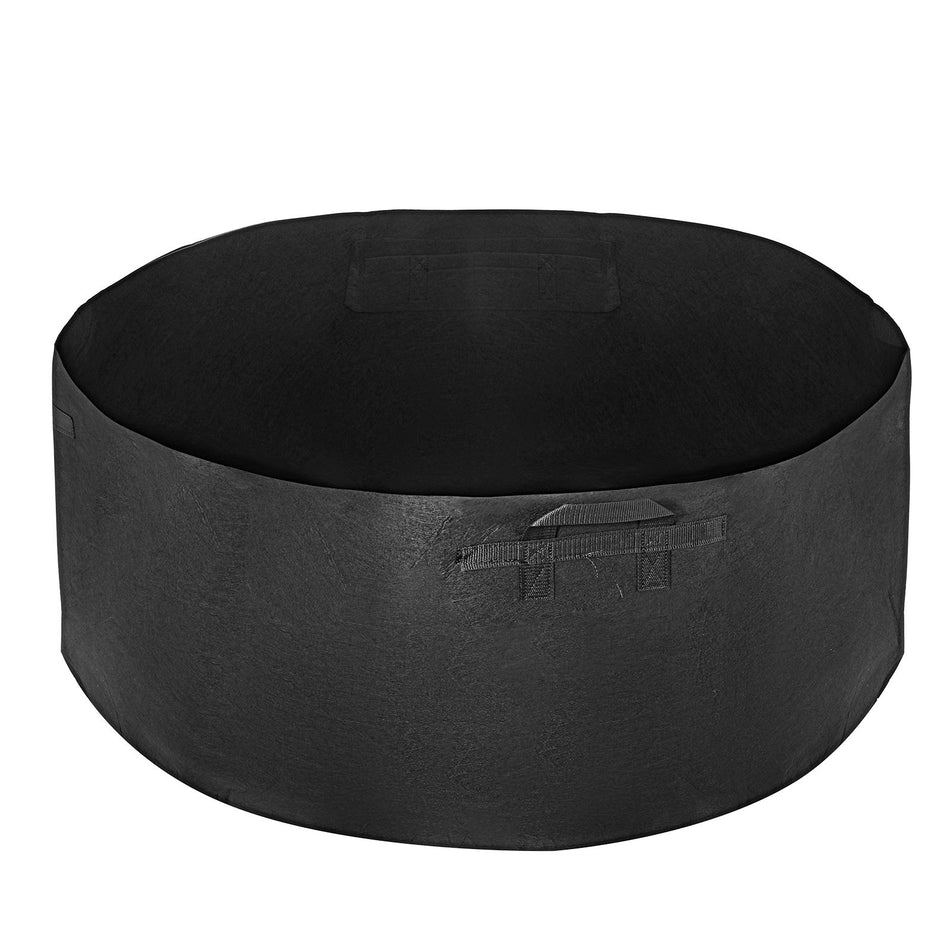 10 Pack 300 Gallon Plant Grow Bag Aeration Fabric Pots With Handles Black Grow Bag Plant Container For Garden Planting Washable And Reusable 10 Pack 300 Gallon